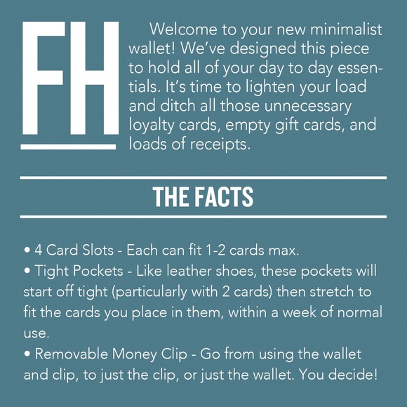 Forrest and Harold Leather Wallet - Picture 5 of 6